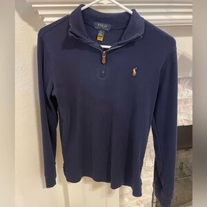 Boys quarter zip pull over